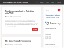 Tablet Screenshot of barryovereem.com